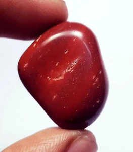 Piedra preciosa suelta 100 % natural de jaspe rojo de 43,20 quilates certificada con regalo gratis - Imagen 1 de 6
