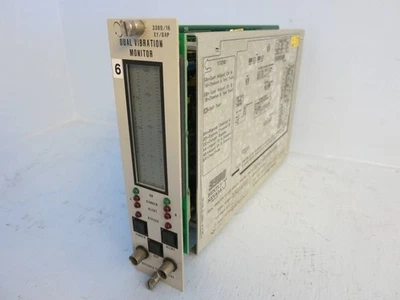 Bently Nevada Dual Vibration XY/Gap Monitor 3300/16-05-01-00-00-00-00 PWA135305 - Image 1 of 4