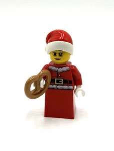 Lego Frau Claus mit Brezel Minifigur - Bild 1 von 4