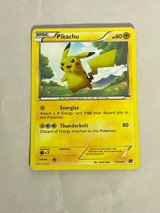 Pokemon Pikachu Secret Rare Black and White 115/114 - Picture 1 of 4