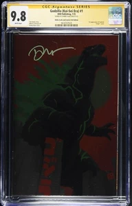 Godzilla (Kai-Sei Era) #1 Foil Virgin Variant CGC 9.8 SS Signed Danny Haas 2025 - Bild 1 von 2