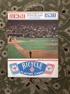 1967 CINCINNATI REDS vs Los Angeles Dodgers Official SCORECARD-CROSLEY FIELD  - Picture 1 of 4