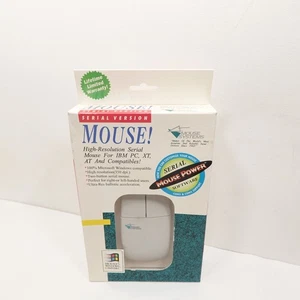 Mouse Systems 2-Button Serial Mouse 403935-003 IBM PC XT AT Windows 95 Win 3.x - Picture 1 of 5
