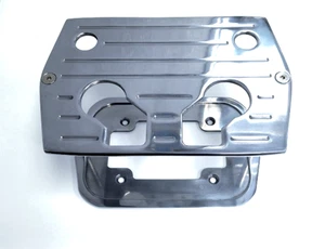 Polished B/Milled Billet Aluminum Optima Battery Tray - Fits Chevy/Ford/Mopar - Picture 1 of 1
