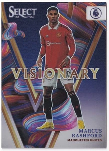 Panini Premier League Select 2022-23 Marcus Rashford Visionary Case Hit SSP - Picture 1 of 2