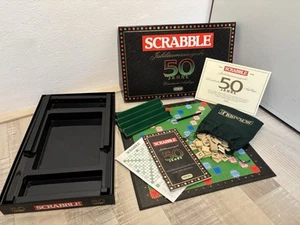 Scrabble 50 Jahre Jubiläumsausgabe SPEAR Spiele limitiert 1998 Holz 90er TOP ✅ - Bild 1 von 6