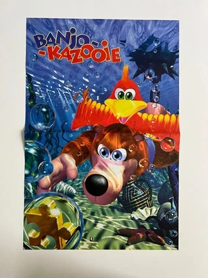Banjo-Kazooie & GameBoy Camera Poster aus Club Nintendo Zeitschrift - Bild 1 von 2