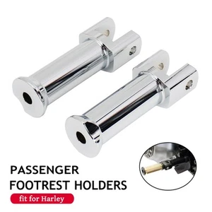 Supporto pedana passeggero per Harley Low Rider HeritageClassic Sport Glide Slim - Picture 1 of 12