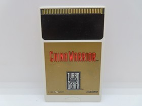 TURBOGRAFX 16 HuCard China Warrior Tested