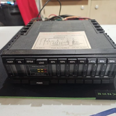 Ecualizador gráfico estéreo realista 120W modelo 12-1958 Foto 1 de 4