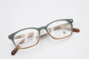 PENGUIN "THE CLYDE" Brown-Green Fade 52-18-145 Frames Flex Hinges C310 - Picture 1 of 14