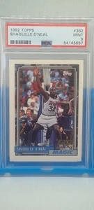 PSA 9 1992-93 Topps - Shaquille O'Neal RC #362 Rookie card Mint Basketball NBA - Bild 1 von 6