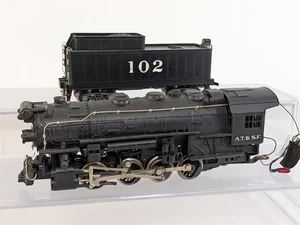 AHM Rivarossi AT&SF 0-8-0 Switcher Steam Locomotive 102 HO - Picture 1 of 17