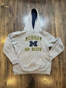 Jugend Michigan Wolverines Kolosseum grau Hoodie gesticktes Logo, Größe: L 16-18 - Bild 1 von 8