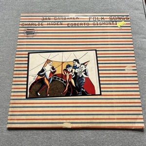 Haden, Garbarek, Gismonti : Folk Songs : ECM-1-1170 : Vinyl Record : VG+/VG - Picture 1 of 12