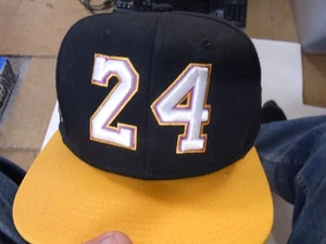 Kobe Bryant NBA 2K17 Legends Live On 24 Cap Hat LA Lakers New - Picture 1 of 5