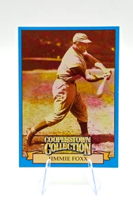 JIMMIE FOXX 1996 KENNER STARTING LINEUP CARD COOPERSTOWN COLLECTION - ATHLETICS - Picture 1 of 2