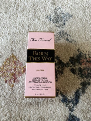 Too Faced Born This Way Undetectable Medium-to-Full Foundation! Honey 1 Oz - Image 1 of 3