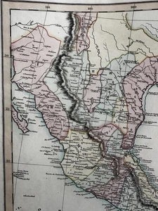 Mexico West Indies Central America 1820 C. Smith scarce gorgeous folio map - Picture 1 of 16