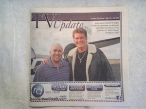 2011 SAME NAME CBS David Hasselhoff TV Update TV-Woche - Bild 1 von 4