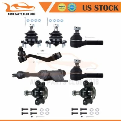 8pcs Front Suspension Kit Tie Rod End For 1986-95 Toyota 4Runner Pickup  4WD 4x4 - Изображение 1 из 4
