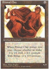 4x Primal Clay ~ Lightly Played 4th Edition Fourth MTG Magic x4 4 UltimateMTG Pl