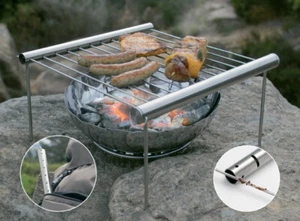 Grilliput Camp Grill GRL42001 Durable stainless construction. Folds down and fit - Picture 1 of 3