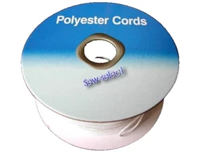 Cable de cuerda blanco fuerte Builders Line plomada 100mt. 1,2 mm edificio uso doméstico - Imagen 1 de 4