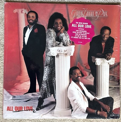 GLADYS KNIGHT & THE PIPS All Our Love (1987) Vinyl LP Record NEAR MINT in shrink - Image 1 of 4