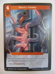 Sneaky Sneaky 045/214 1 estrella rara tarjeta holográfica MZ1 Metazoo 2025 conjunto base - Imagen 1 de 6