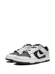 Nike Dunk Low Shoes Black Photon Dust Volt "Panda" FD9756-001 Men's Size 6 - Picture 1 of 5