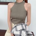 Sleeveless Turtleneck Top Women's Slimfit Camisole For Bottoming Shirt