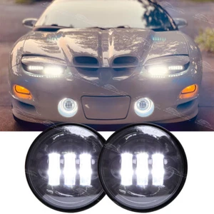 2x Luces antiniebla LED de 4,5" para Pontiac Firebird Trans Am 1993-2002 - Imagen 1 de 4