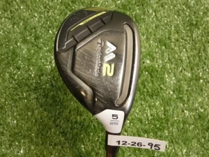 TaylorMade M2 25* 5 Hybrid Rescue REAX 55 A Senior Graphite Jumbo - Picture 1 of 6
