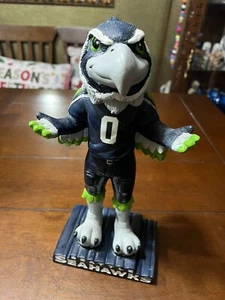 Funky BLITZ Seattle Seahawks Mascot Statue 12" NFL Figurine 2019 Limited Edition - Picture 1 of 10
