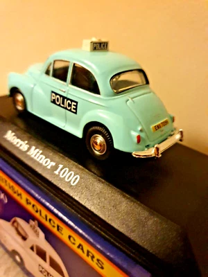 Atlas Best Of British Police Morris Minor 1000 1:43 modellino auto pressofuso... - Immagine 1 di 4
