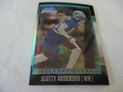 2001 Bowman Chrome Rookie Refractor Scotty Anderson Card #149 Serial #287/1999 - Image 1 of 2