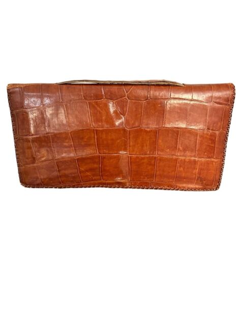 Crocodile/Alligator Clutch Vintage Bags, Handbags & Cases for sale