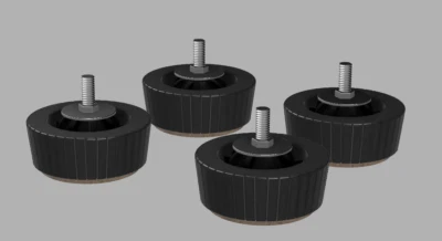 Pies giratorios para Pro-Ject - Imagen 1 de 4