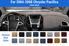 Dashboard Dash Mat Cover for 2004-2008 Chrysler Pacifica (Plush Velour)