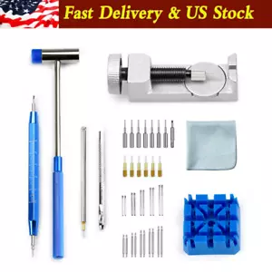 Adjustment Watch Band Strap Link Pin Remover Spring Bar Repair Resizing Kit US~~ - Picture 1 of 12