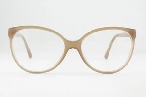 Very Rare Authentic Chanel 3312 c. 1416 57mm Tan Brown Glasses Frames Italy - Picture 1 of 5