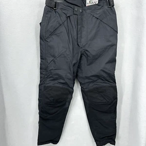 FirstGear Motorcycle Pants Mens 34 Black Hypertex Sheltex Thinsulate Armored - Picture 1 of 17