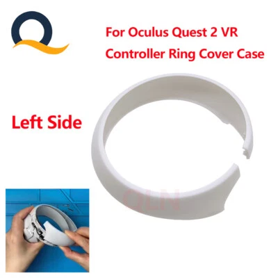 GACOLBOBE New Original For Meta Oculus Quest 2 VR Controller Ring Cover Case Left Side