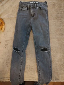 Old Navy Girls Rockstar Leggings, Black, 12 - Picture 1 of 4