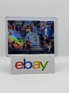 2022 Topps Stadium Club Chrome Bryce Harper Blue Refractor #'d/199 #300 PHILA - Picture 1 of 2