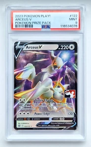 Arceus V 122 Pokemon Play Stamped Prize Pack Series 3 Graded - PSA 9 - Picture 1 of 2