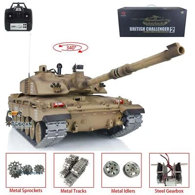 Henglong 1/16 Scale 7.0 Upgraded Challenger II RTR RC Tank 3908 Metal Track - Image 1 of 4