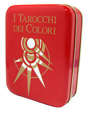 Tarot coleccion Colori - Elena Assante (1991) Estuche metal roja) (IT, EN, SP)