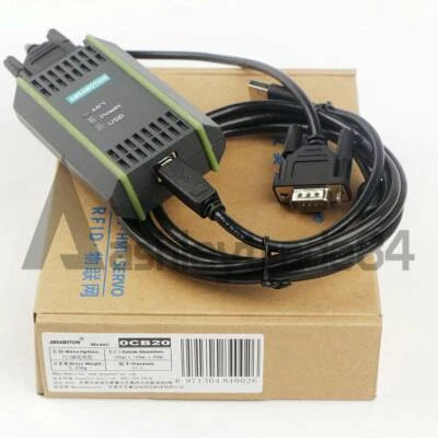 1PC New USB-MPI USB-PPI Cable For Siemens 6ES7972-0CB20-0XA0 S7-200/300/400 PLC - Image 1 of 4